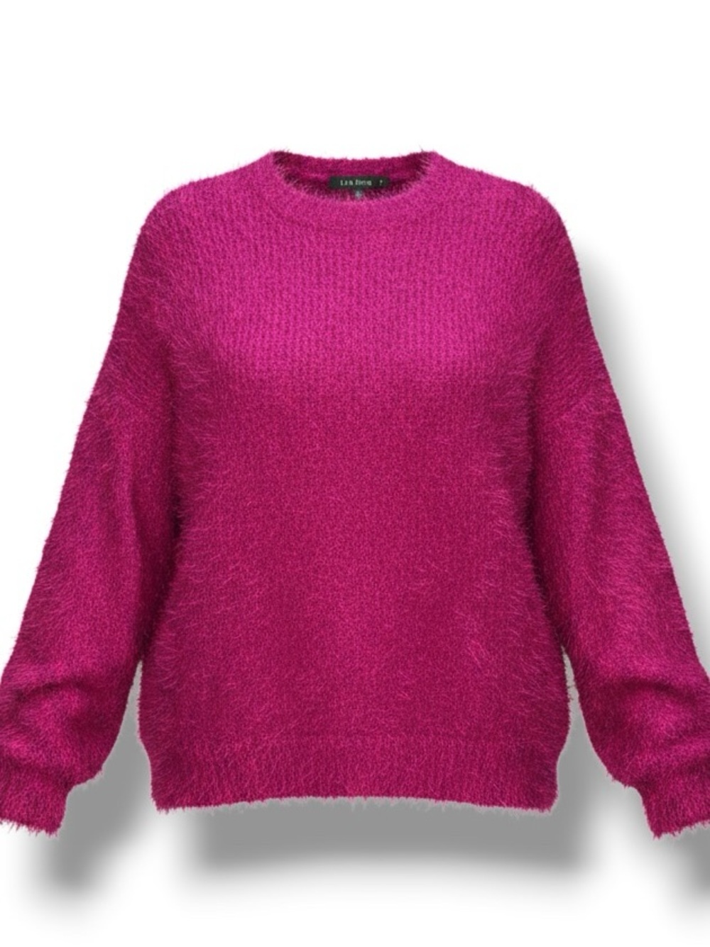 Context XL "Magenta Jewel" Eyelash Sweater $68 MSRP Exclusively Lord & Taylor